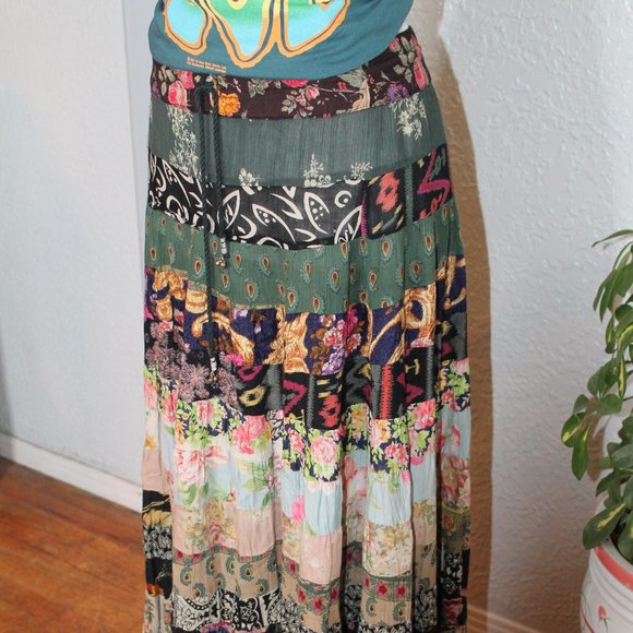 No Brand Dresses & Skirts - Boho Gypsy Maxi Skirt